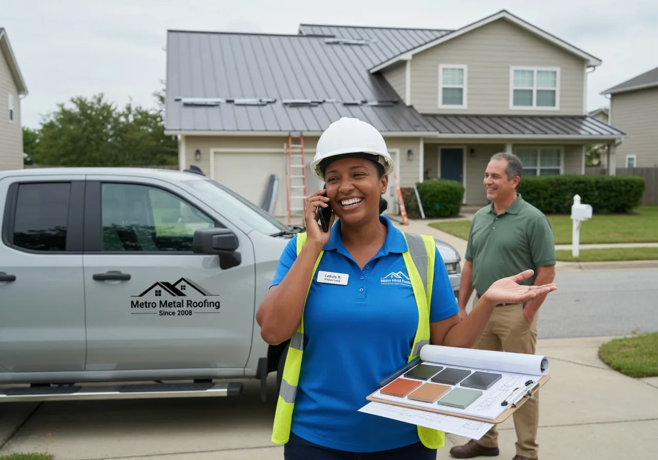Storm Damage Metal Roof Repair in Farnhamville, IA
